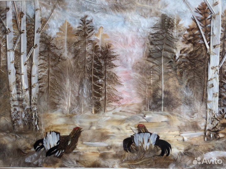 Анатолий Байзан картина «Тетеревиный ток»