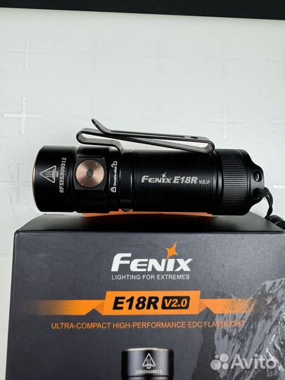 EDC фонарик Fenix E 18R V2.0