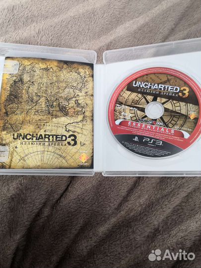 Диски для ps3 Havy Rain Uncharted 3 Battlefield 4