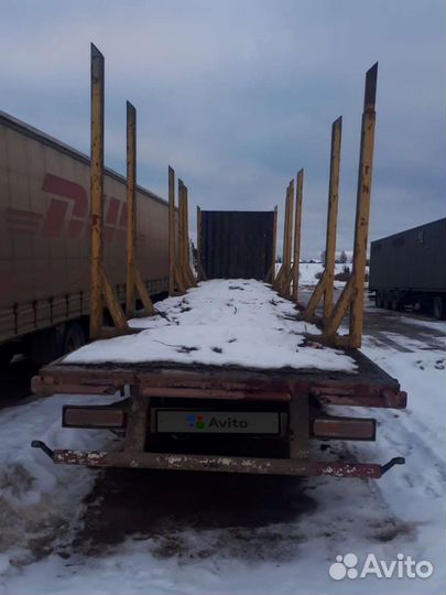 Полуприцеп лесовоз (сортиментовоз) Krone SDP27, 2006