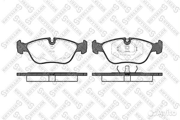Тормозные колодки передние Volvo 850/C70/XC70/S70