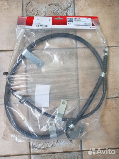 Трос для ручного тормоза kia picanto 2008г