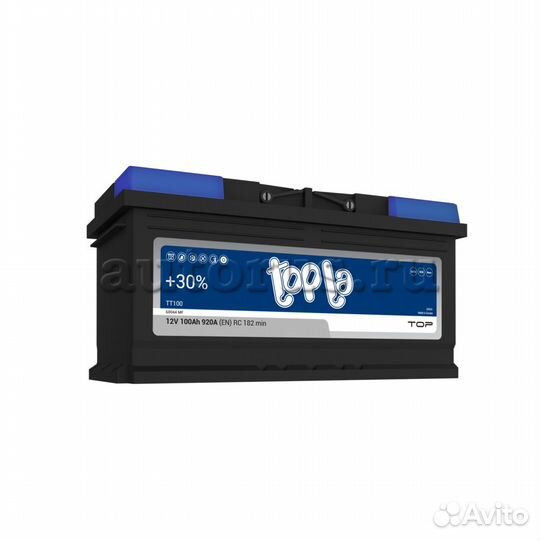 Аккумулятор topla Top 100 А/ч обратная R+ en920а