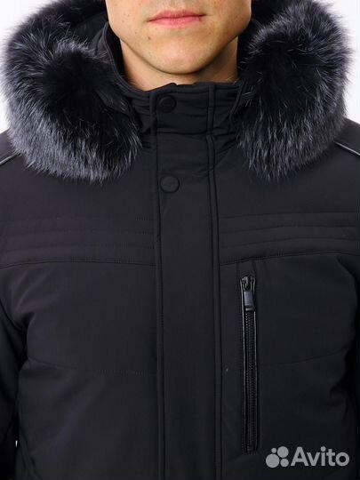 Мужская зимняя куртка аляска парка