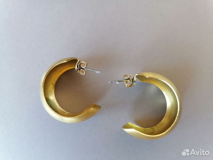 Женские серьги кольца