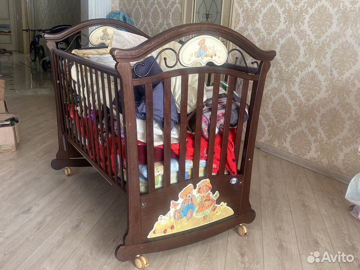 Детская кровать Италия,ночник игрушка в подарок