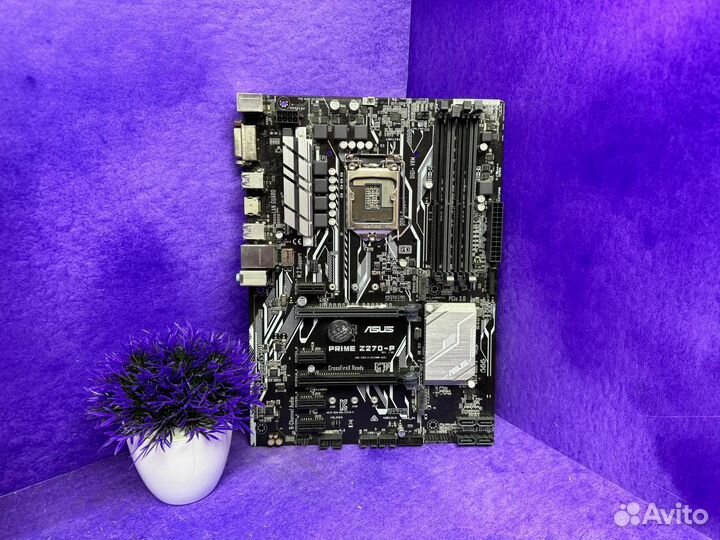 Материнская плата 1151 v1 asus Z270