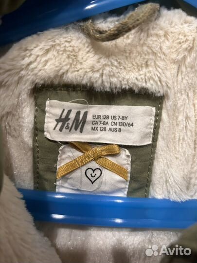 Парка для девочки 128