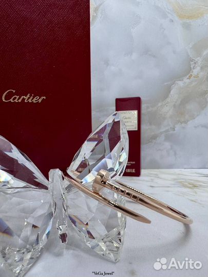 Браслет cartier розовое золото