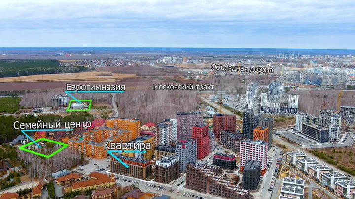 1-к. квартира, 36,3 м², 4/6 эт.