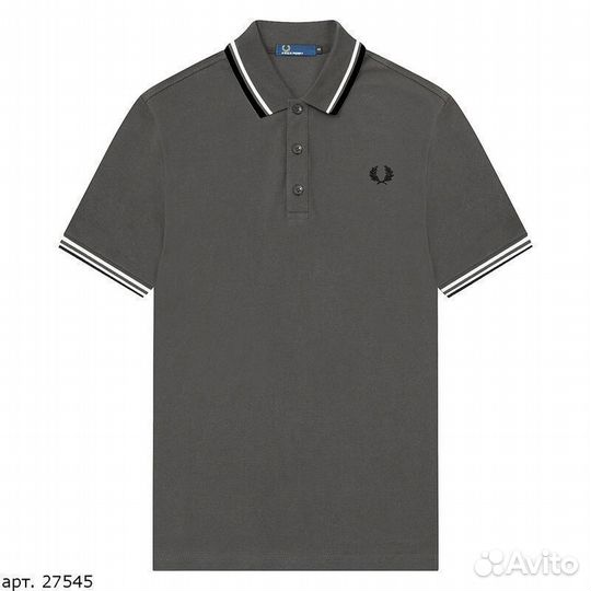 Поло Fred Perry Серое