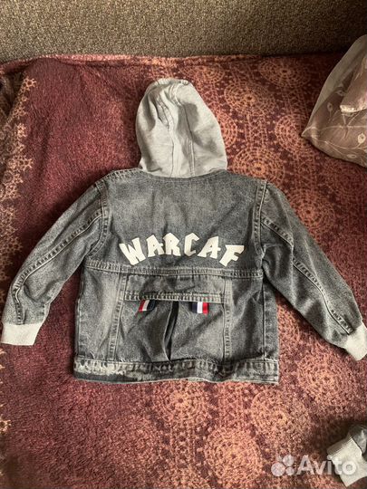 Джинсовый костюм для мальчика 98