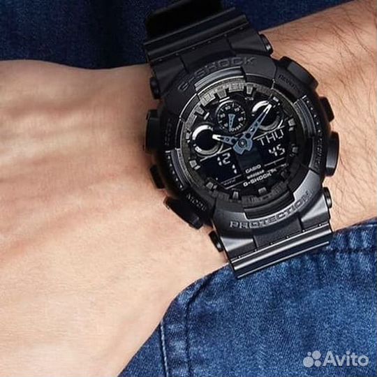 Мужские часы Casio G-Shock GA-100CF-1A оригинал