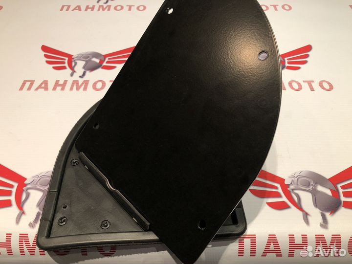 Площадка подножки коляски Урал (метал. основа)