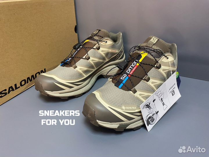 Кроссовки Salomon XT 6 gore tex