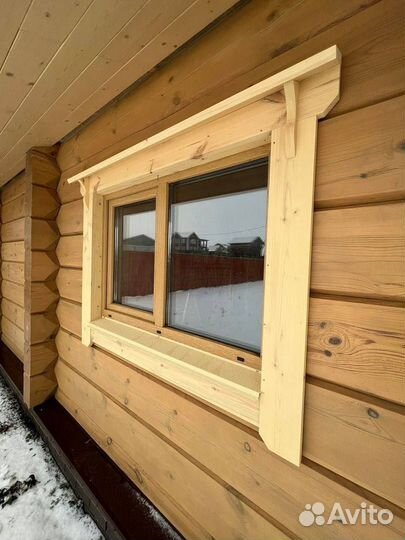 Деревянные наличники на окна