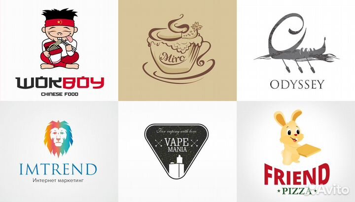 Разработка логотипа и дизайна