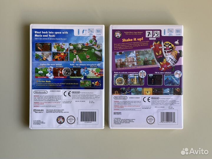 Super mario galaxy 2 Wario Land Nintendo Wii