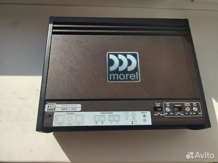 Усилитель morel MPS 1.550
