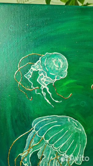 Картина акрилом на холсте