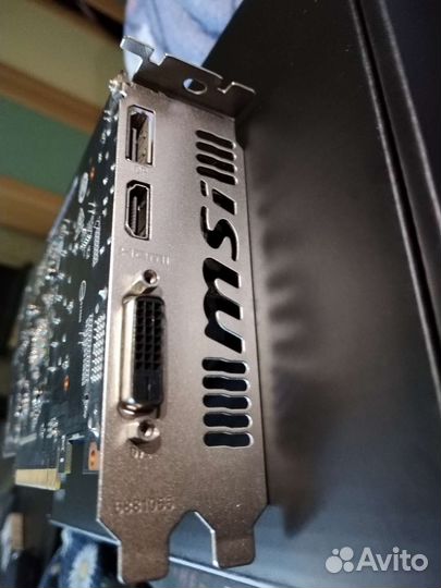 Видеокарта gtx 1050 ti msi