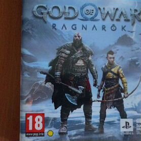 GOD OF WAR ragnarok ps4 диск