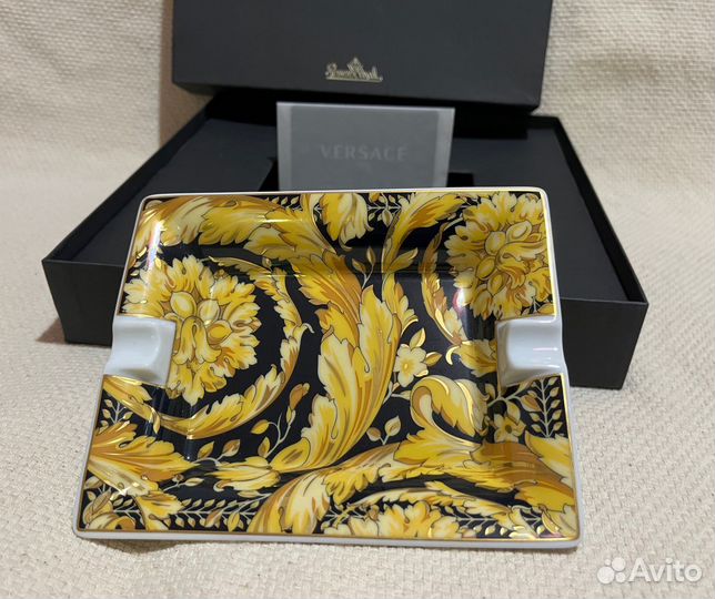 Пепельница Versace Rosenthal. Фарфор