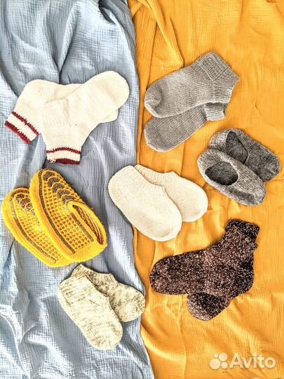 Носки вязаные ручной работы