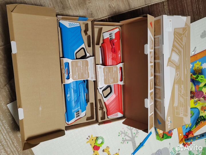 Spyra three красный + синий в одиночных коробках