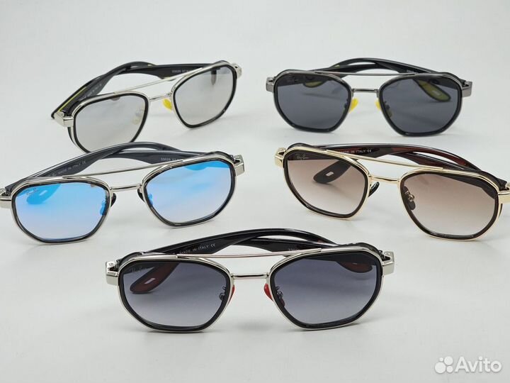 Очки Ray Ban Enzo Ferrari Double Bridge Blue