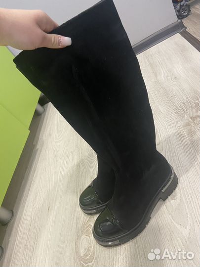 Сапоги длинные