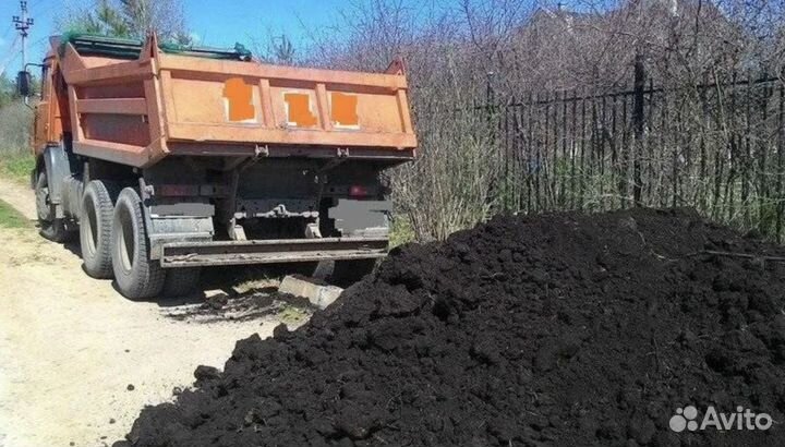 Чернозем жирный рассыпчатый с доставкой