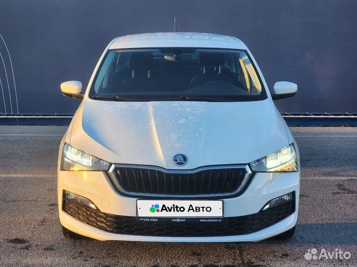 Skoda Rapid 1.6 AT, 2020, 72 868 км
