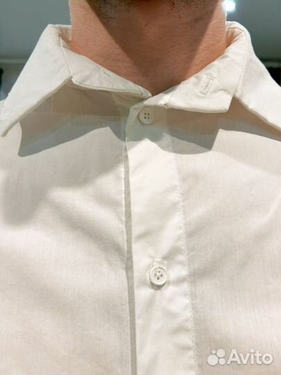 Мужская рубашка белая