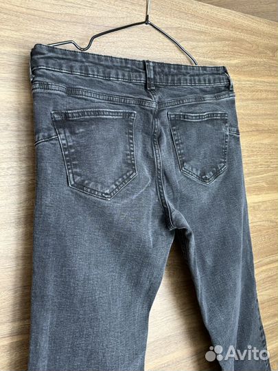 Джинсы zara клеш средняя посадка