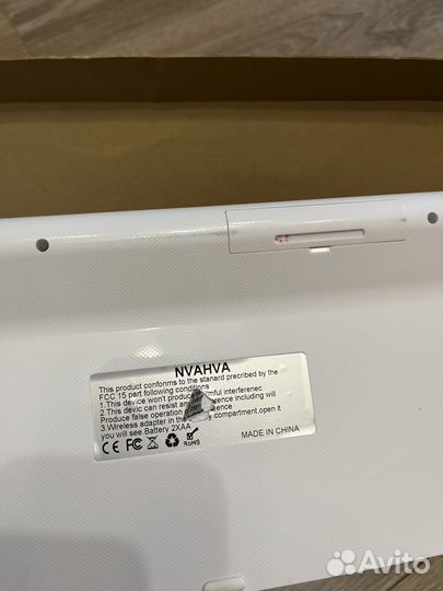 Клавиатура беспроводная (на батарейках )б/у