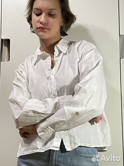 Рубашка белая 36 38