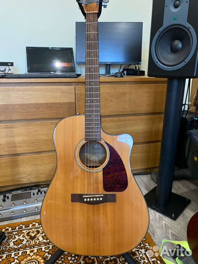 Гитара электроакустика Fender cd140sce NAT
