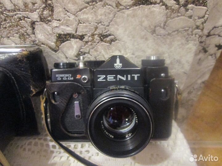 Плёночный фотоаппарат СССР. Zenith ttl Helios 44 M