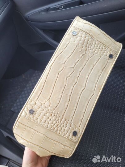 Сумка тоут натуральная кожа carlo pazolini