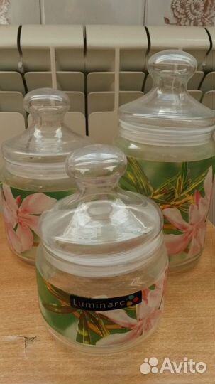 Набор банок для сыпучих продуктов