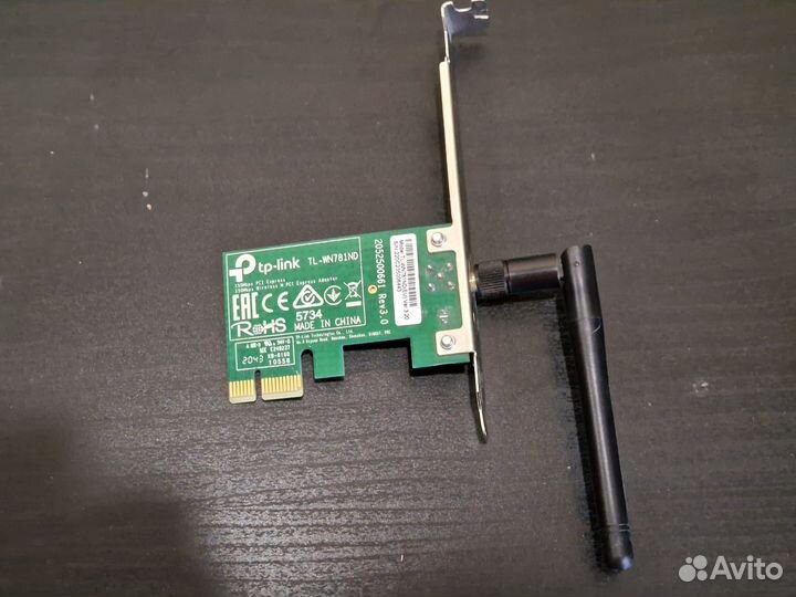 Сетевой адаптер Wi-Fi TP-link TL-WN781ND PCI Expre