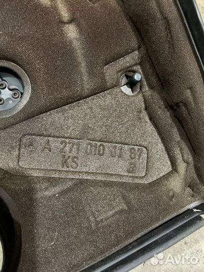 Крышка двигателя Mercedes Benz W212 OM 271.958