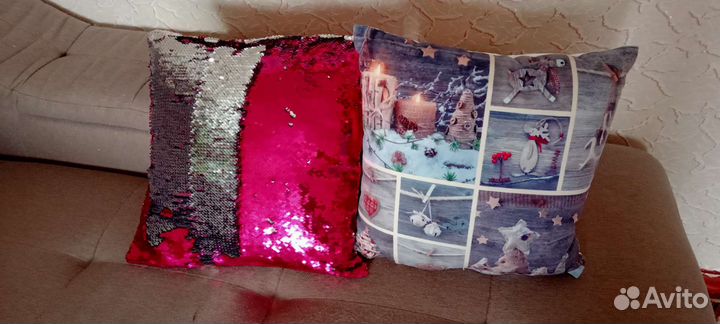 Подушка 37*37. Цена за две