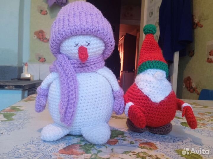Вязаные игрушки ручной работы