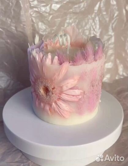 Ботанические свечи ручной работы