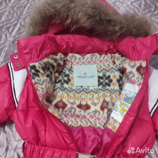 Зимний комбинезон для девочки- 