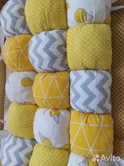 Бортики в кроватку