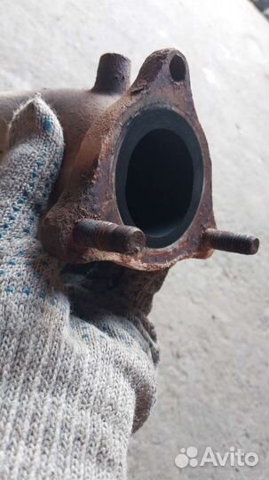 Выпускной коллектор kia spectra без катализатора