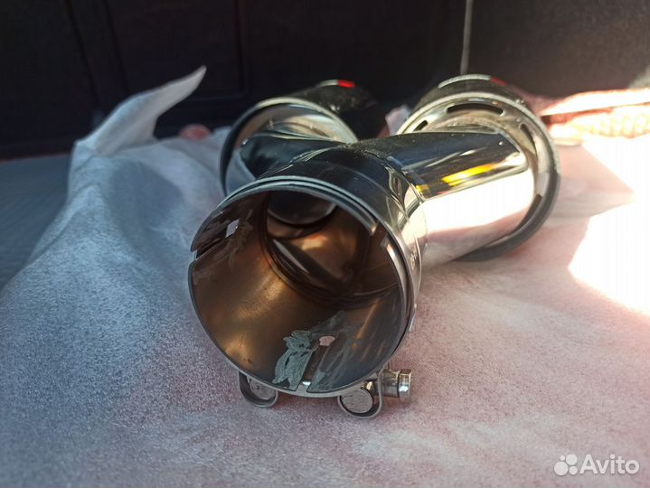 Насадка на глушитель akrapovic на правую сторону